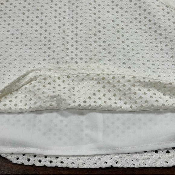 Fate Jonetta White Sleeveless Lace Dress Size Large Women - Picture 5 of 11